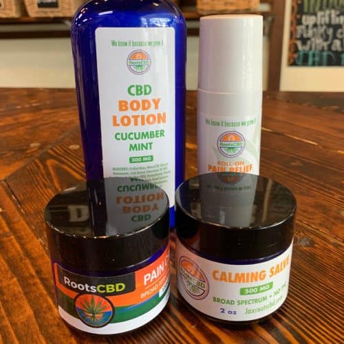 CBD Product Labels - body lotion and creams